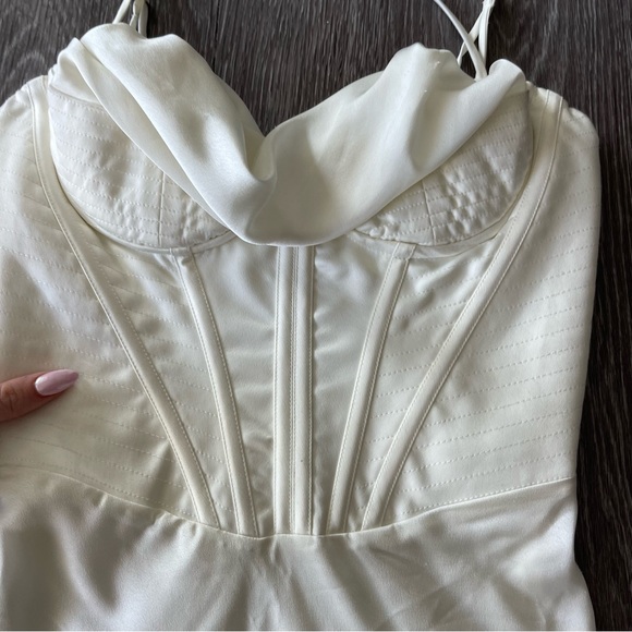 House of CB Myrna Satin Corset Mini Dress - Picture 5 of 10